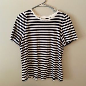 NEW DAY navy striped tee